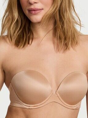 Invisible by Victoria’s Secret Very Sexy Push-Up Strapless Bra Sz 34B NWT